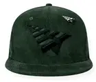 PAPER PLANES ROC NATION CORDUROY CROWN 9FIFTY SNAPBACK HAT DARK GREEN BRAND NEW