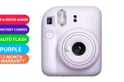 FUJIFILM INSTAX MINI 12 Instant Film Camera (Lilac Purple) - BRAND NEW