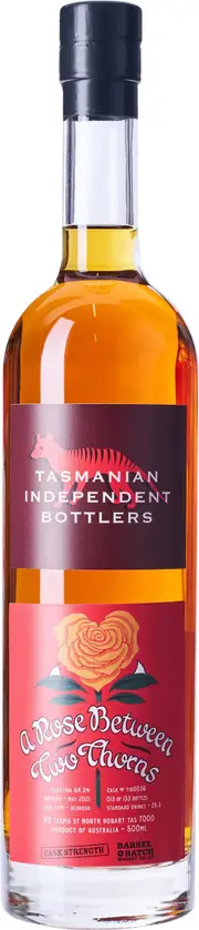 Heartwood & TIB Stables A Rose Between Two Thorns Cask Strength Blended Whisky 500ml