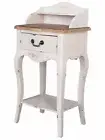 Night Console Country Style Console Table White Bedside Table Nightstand