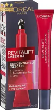 L'Oréal Paris Revitalift Laser Eye Cream 15ml Firming Reduces Eye Bags
