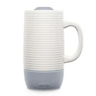Ello Jane 18oz Ceramic Travel Mug with Handle Splash-Resistant Slider Lid and...