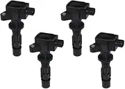 Ignition Coil Kit 4Pcs Ignition Coils for Fusion S SE SEL for S-MAX for Mondeo IV for Galaxy 2.3 2007-2015 0297008391 UF516 Ignition Coil Pack
