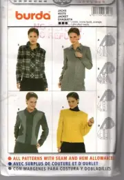 Burda Pattern 8298 Ladies Vest and Jacket Sizes 8 - 20