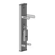 Ubiquiti High Gain 4.9-5.9GHz AirMax Base Station Sectorized Antenna 19dBi, 120 deg - All mounting Accessories and Brackets Included AM-5G19-120