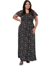 [Indigo Tonic] Joni Maxi Dress in Black
