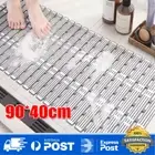 Non Slip Bath Mat Extra Large Bathtub Strong Suction Anti-Mold Rubber Shower Mat