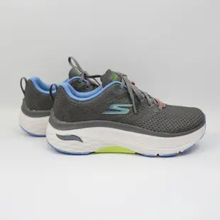 SKECHERS MAX CUSHIONING ARCH FIT 女生款 寬楦 運動鞋 128308WGYBL 健走鞋