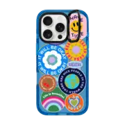 iPhone 16 Pro Impact Ring Stand Case MagSafe Compatible I Have Time by Quotes by Christie
