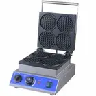Commercial Electric Round Waffle Machine Non-stick Waffle Baker 4Pcs/times 220V
