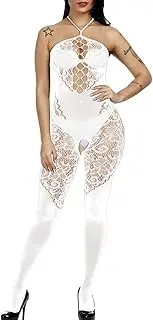 [HTRUIYATY] Fishnet Body Stockings Full Body For Women Lingerie Bodysuits Naughty BodystockingsSexy Outfit For Nightwear
