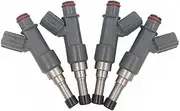 4 pcs/Set Car Fuel Injectors Nozzle, for Toyota Coaster 2.7L 2TR 2007-2010 / Tacoma 2.7L 2TR 2004-2011 / Hilux 2.0L 1TR 2006-2010