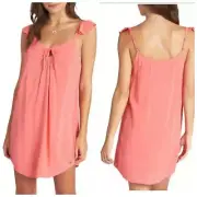 NWT Women's Roxy Final Days Strappy Top Peach Color Lightweight Size Small
