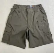 5.11 Tactical Cargo Shorts Mens Size 30 (fit 28) Brown Taclite Pro NEW
