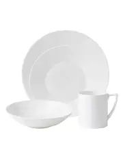[Wedgwood] 16pc Dining Set in White