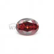 50pcs 2x3~13x18mm Oval shape Garnet Loose Cubic Zirconia 5A CZ stone Brilliant