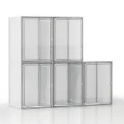 Boot Storage Organizer Tall Boots, 5 Pack Clear Shoe Storage Boxes Stackable ...