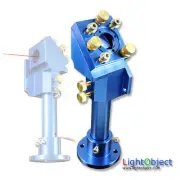 Pro 25mm beam combiner mount with laser pointer for laser engraver cutter