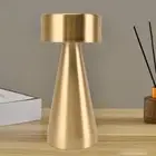 (C Gold) Portable Led Table Lamp With Touch Sensor 3 Color Temperature Dimmin AU