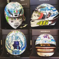 在飛比找蝦皮購物優惠-中正騎士 AGV K1 ROSSI WINTER TEST 