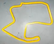 WeatherTech Raceway Laguna Seca Track Map Wall Art IMSA Iracing- Multiple Colors
