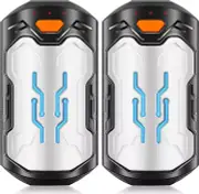 2 in1 Rechargeable Hand Warmers Electric Portable Pocket Heater 4000mAh 2 pack