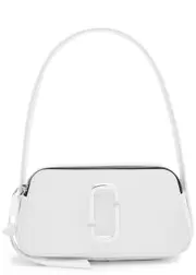 Marc Jacobs The Slingshot Dtm Leather Shoulder bag - White ONE SIZE