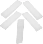 EXHUMKY Ngue Cleaning Tools Box Set 5pcs Tongue Scraper Plastic Case for Travel Use Compact Portable
