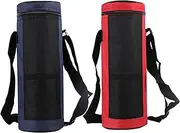 Breast Milk Cooler Travel Pouch 2Pcs Bottle Cooler Bag 2L Waterproof Baby Bottle Pouch Oxford Cloth Insulated Bag Small Insulated Carry Sack for Baby Water Drink Lunch-