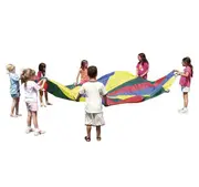 9.0m Fire Resistant Play Parachute with 20 handles