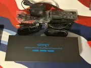 HDMI & DP 3x2 KVM Switch - Dual Monitor 3 In 2 Out With Cables & Wireless Remote