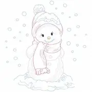 Snowmen Color Sketches 10 Machine Embroidery Designs on CD in 4 sizes