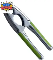 Heavy Duty Walnut & Seafood Cracker Tool - Non-Slip Handle Nut Opener
