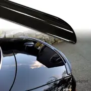 Fyralip Y22 Painted Black Trunk Lip Spoiler For Holden Cruze Sedan 15-16Facelift
