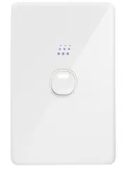 Powermesh 1 Gang Dimmer Switch in White