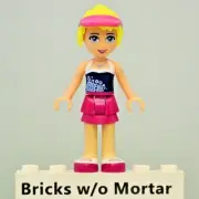 New Genuine LEGO Stephanie Minifig Friends 41058