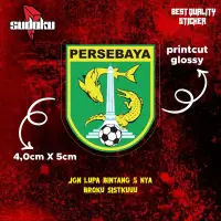 在飛比找蝦皮購物優惠-Persebaya SURABAYA 足球標誌印刷貼紙病毒