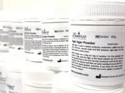 Agar Agar Powder Food Grade Making Low Calorie Jelly Dessert, Vegan Gelatin 100G