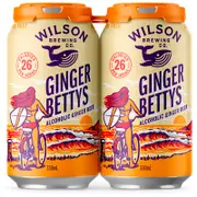 Wilson Ginger Bettys Alcoholic Ginger Beer 330mL
