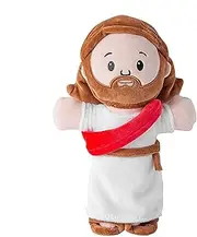 Plush Jesus Doll - Stuffed Cartoon Jesus Doll - Soft and Elastic Home Decoration for Game Room, Kids Room, Bedroom, Couch, Living Room