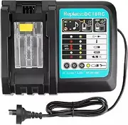DC18RC Battery Charger Compatible with Mk 14.4V 18V LXT Lithium-Ion Batteries BL1850 BL1840B 18V Drill Battery Charger Replaces DC18RD DC18RA DC18SD DC18SF