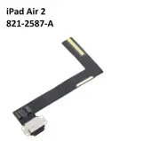 CHARGING PORT FLEX CABLE COMPATIBLE FOR IPAD AIR 2 (BLACK)