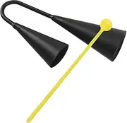 Cowbell Instrument - Bright Portable Cow Bell - Dynamic Resonance Hand Chimes For Improvisation, Education, Drumstage
