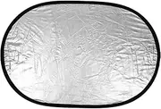 CONGARTENO Reflector Photography Kit Double-Sided Oval Light Reflector Diffuser and Outdoor Use
