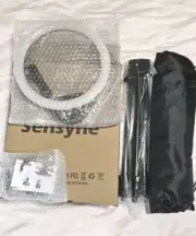 SENSYNE 10''RING LIGHT WITH TRIPOD TR50 ,FOR PHONES AND CAMERAS,BLUETOOTH REMOTE