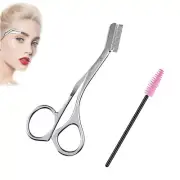 Eyebrow Comb Trimmer-Scissors, Eyebrow Scissors with Comb, Eyebrow trimmer fo...