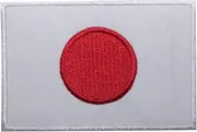 Japan National Flag Embroidered Iron on Sew on Patch Badge for Clothes etc. 9 X 6 cm