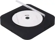 BT CD Player, Portable CD Player with Speakers, Remote Control Protective Cover