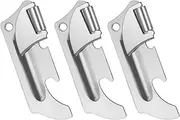 3 PCS Mini Can Opener Military Bottle Opener Stainless Steel Camping Tin Opener Portable Multi-Purpose Can Opener for Home Outdoor Camping