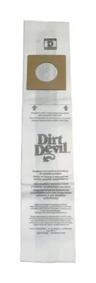Dirt Devil Vacuum Bag For Featherlite, Lite, Lite Plus and Sensation 3 pk